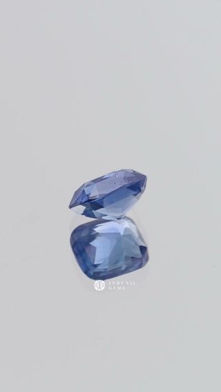 Natural Blue Sapphire, Cushion thumbnail 6