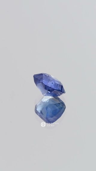 Natural Blue Sapphire, Cushion thumbnail 8
