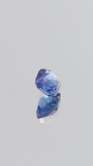 Natural Blue Sapphire, Cushion thumbnail 9