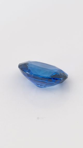 Natural Heated Blue Sapphire thumbnail 3