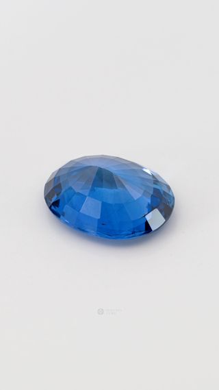 Natural Heated Blue Sapphire thumbnail 4