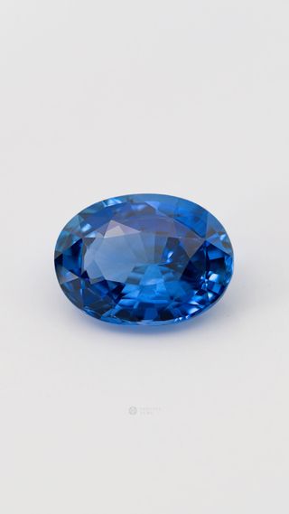 Natural Heated Blue Sapphire thumbnail 1