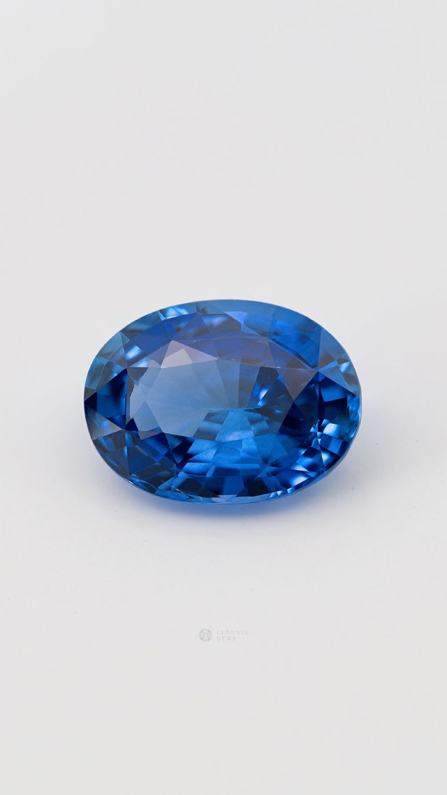 Natural Heated Blue Sapphire