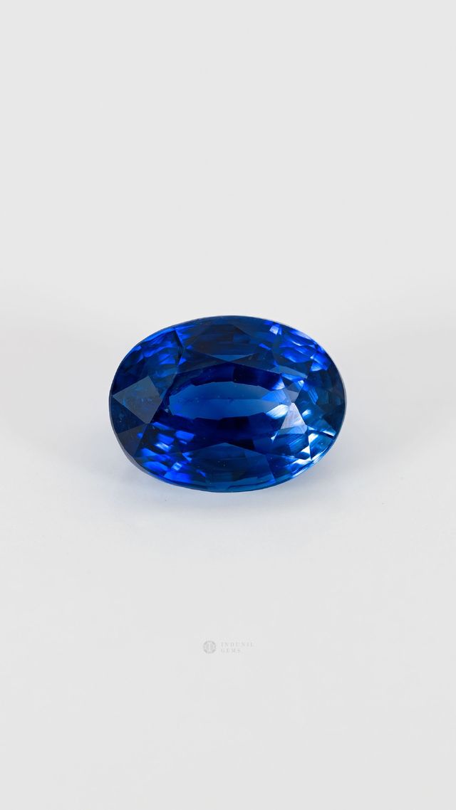 Heated Blue Sapphire